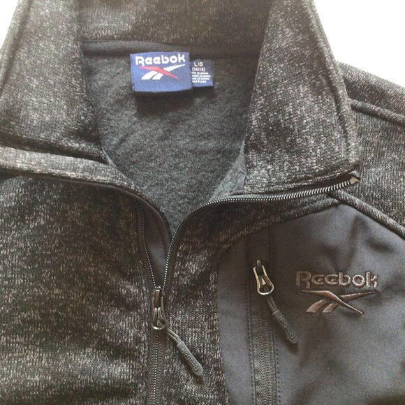 Kids Reebok Full Zip Sweatshirt/Jack; Size Large - Picture 2 of 3